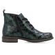 35. Women’s green patent croc ankle boots Rieker 71205-90
