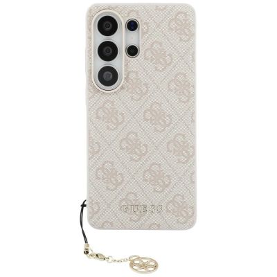 Guess 4G Classic Logo Charm MagSafe Case for Samsung Galaxy S26 Ultra - Pink