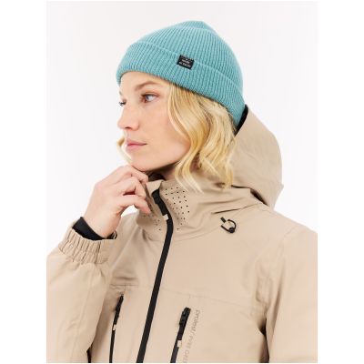 4. Women’s hooded zip-up ski/snowboard jacket PROTEST PRTBEVERLY, beige