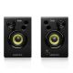 6. Hercules DJMonitor 32 Black Wired 30 W