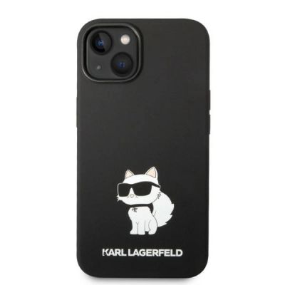 3. Karl Lagerfeld KLHMP14MSNCHBCK iPhone 14 Plus 6.7" hardcase black/black Silicone Choupette MagSafe