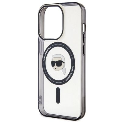 6. Karl Lagerfeld KLHMP15LHKHNOTK case for iPhone 15 Pro - transparent