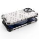 4. Honeycomb Case armor cover with TPU Bumper for iPhone 13 mini green