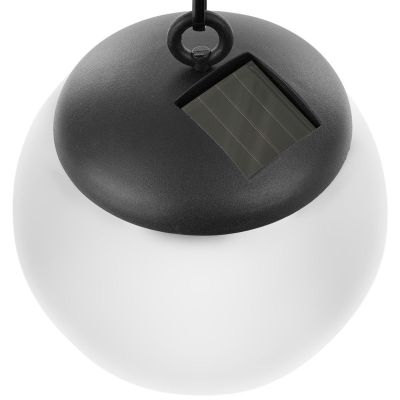 7. SOLAR LAMP PLASTIC HANGING BALL 20CM