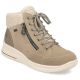 33. Beige waterproof leather ankle boots for women – Rieker L7701-24