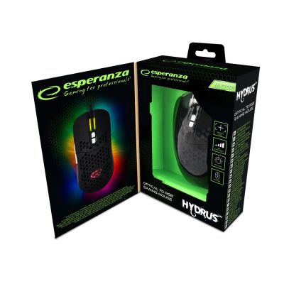8. ESPERANZA 7D WIRED MOUSE FOR GAMERS HYDRUS EGM702