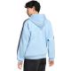 3. Men's adidas Essentials 3-Stripes Fleece Full-Zip Hoodie, Sky Blue KY4143