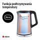 12. ELDOM CORDLESS KETTLE WITH TEMPERATURE CONTROL C540 JETTY 1.7 L 2200W BLACK