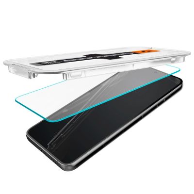 6. Spigen Glas.tR EZ Fit Tempered Glass for Samsung Galaxy S23 - 2 pcs.