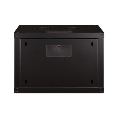 15. Digitus Unique 19" 7U wall-mounted network cabinet, 600x450, glass door, black, undivided, assembled, 100kg