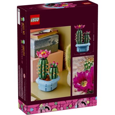 2. LEGO Botanical 11509 Blooming Cactus in a Pot