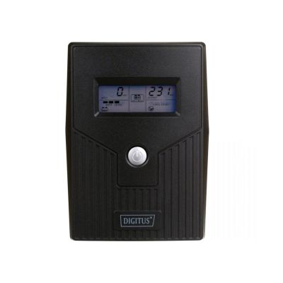 5. DIGITUS UPS LINE-INERACTIVE LCD BASIC UPS 600VA/360W DN-170063-LCD-B