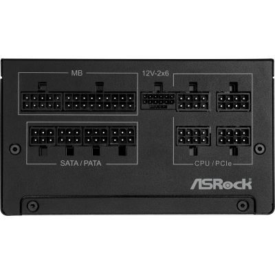 5. ASRock STEEL LEGEND 750W 80 Plus Gold power supply (90-UXS075-GFEAAA)