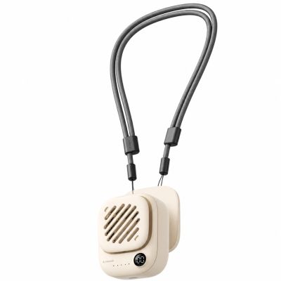 3. Aecooly Click 01 Mini Portable Neck Fan - Beige