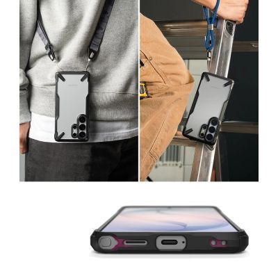 6. Ringke Fusion X Case for Samsung Galaxy S26 Ultra - Clear Black