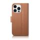 2. iCarer Wallet Case 2in1 iPhone 14 Pro Leather Flip Case Anti-RFID brown (WMI14220726-BN)