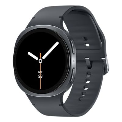 Samsung Galaxy Watch 8 3.81 cm (1.5") AMOLED 44 mm Digital 480 x 480 px Touchscreen Graphite Wi-Fi GPS
