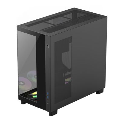 9. GameMax NEX C53 BK Computer Security & Mounts Black