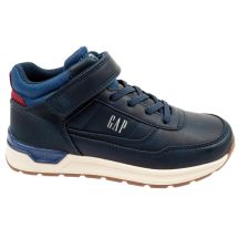 GAP Jack children's shoes, navy blue, ankle boots with Velcro