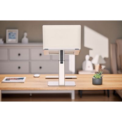 11. GEMBIRD NOTEBOOK STAND WITH HEIGHT ADJUSTMENT 15.6, SILVER