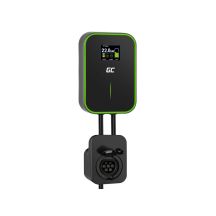 Green Cell Wallbox EV PowerBox 22kW charger with socket and RFID