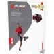 7. FOOTBALL TRAINER WITH RUBBER BLACK RED PURE 2 IMPROVE