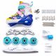9. Inline skates Meteor 4in1 Unicorn M 34-37 10145
