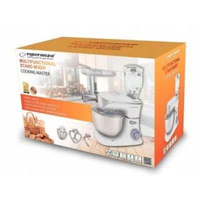 11. Esperanza COOKING MASTER EKM025 (1000W) planetary food processor for grinding