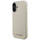2. Karl Lagerfeld FW Stamped Karl MagSafe iPhone 16 Case - Beige