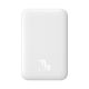 Baseus Airpow 6000mAh 20W Power Bank with Baseus Simple USB-C Cable (20V/3A) 30cm - White