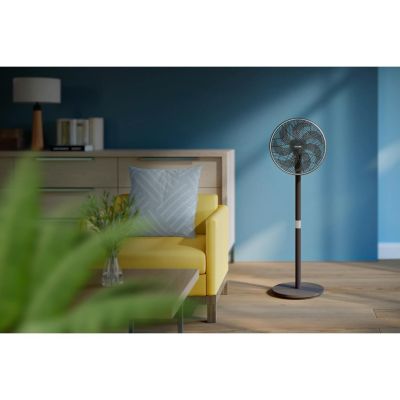 8. Philips CX3550/01 3000 Series Standing Fan Black