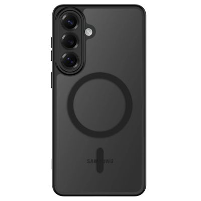 3. Tech-Protect BasicMag MagSafe Case for Samsung Galaxy S26+ - Transparent Black