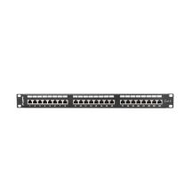 Patch panel Lanberg PPS6-1024-B (1U; cat. 6; 24xRJ-45)