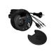 3. ICY BOX IB-HUB1430-CR electrical socket Black