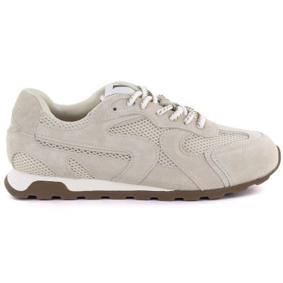 2. Women's beige suede leather shoes Vinceza 86426