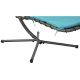8. LIZBONA ROCKING CHAIR SWING WITH UMBRELLA 190X117X195CM GREY TURQUOISE
