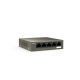 3. PoE switch Tenda TEG1105P-4-63W (5x 10/100/1000Mbps)