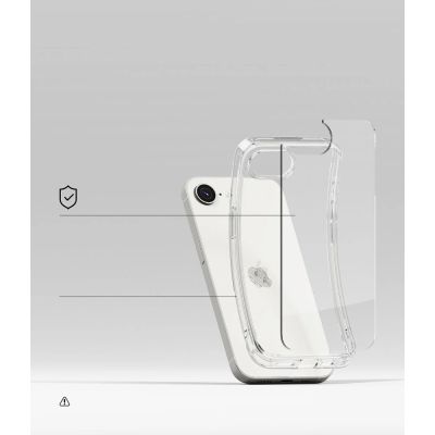 4. Ringke Fusion Case for iPhone 16e / 17e - Transparent