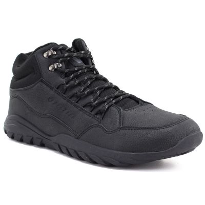 Men's high-top sports shoes, barefoot, elastic, black, LOTTO 2401970U