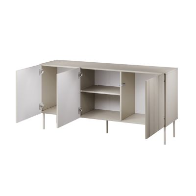 2. ISLA chest of drawers 150.5x40x75 cashmere matt