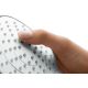 3. Hansgrohe Croma Select E Hand Shower Chrome, White