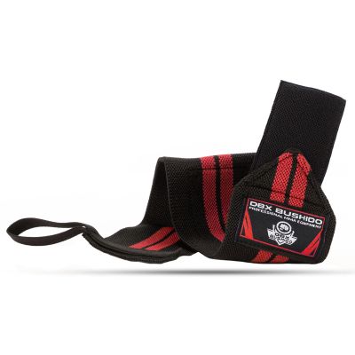 13. Elastic Wrist Supports/Grips | Black/Red