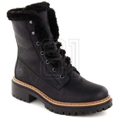 28. Rieker W 72625-00 RKR714 Fur Boots