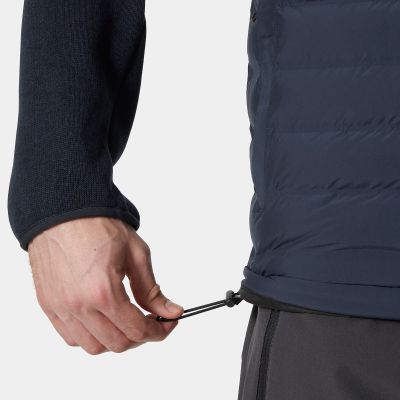 4. Helly Hansen men's ARCTIC OCEAN HYBRID INSULATOR jacket 34074 597