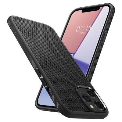 21. Spigen Liquid Air Case for iPhone 12 / iPhone 12 Pro - Matte Black
