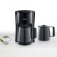 8. SEVERIN KA 9307 coffee machine with 2 thermoses 1000W black