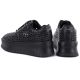 4. Women's sneakers on the platform, openwork, black Goe TT2N4043