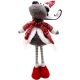 12. DECORATIVE REINDEER ON TELESCOPIC LEGS 45-60CM RED