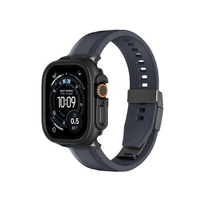3. AmazingThing Minimal Protective Case for Apple Watch UItra 3 49mm - Black