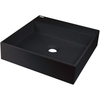 Granite countertop washbasin with tap space - 400x400 mm
